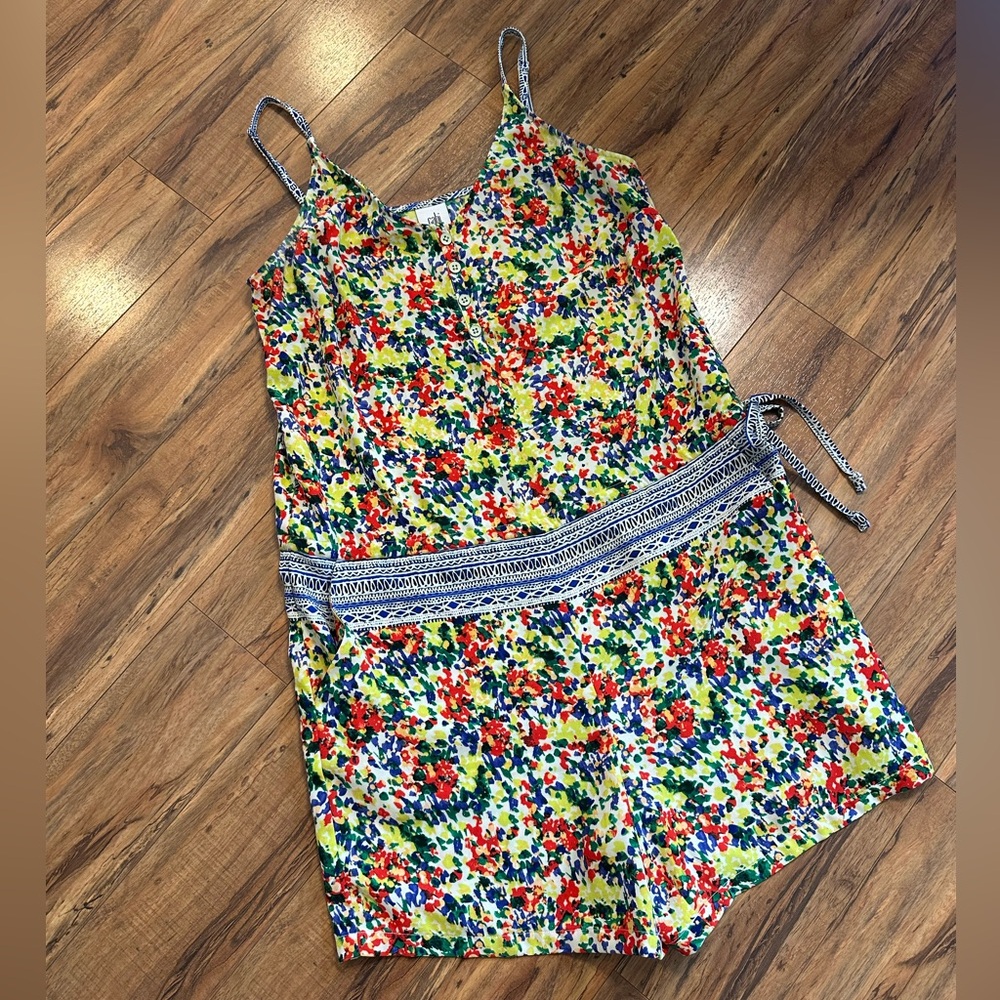 Cabi Floral Romper